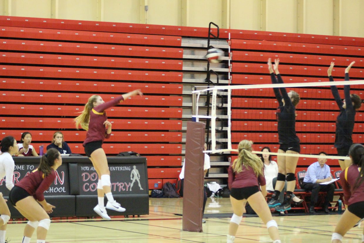 Varsity Volleyball Defeats Aragon in Four Exciting Sets