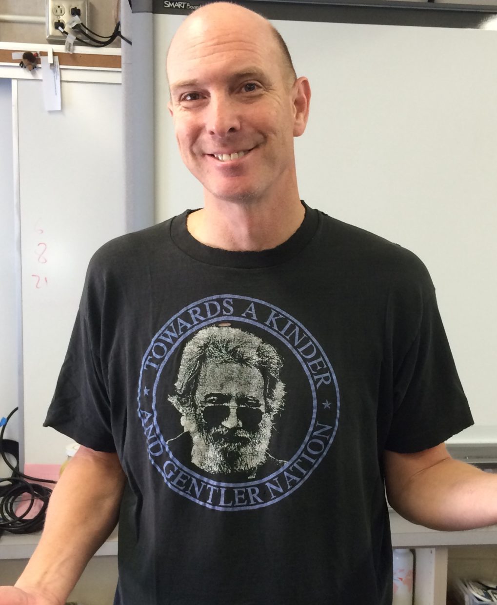 APES teacher Lance Powell is a huge Grateful Dead fan.