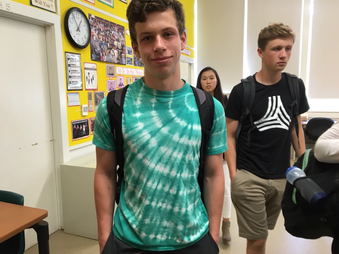 Voices of M-A: Aidan McKay, the tie dye king