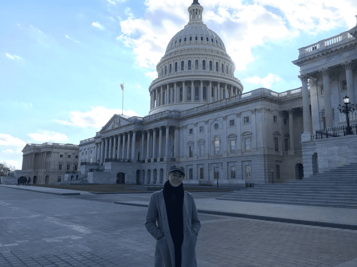 Holly Newman spends a semester in the capital