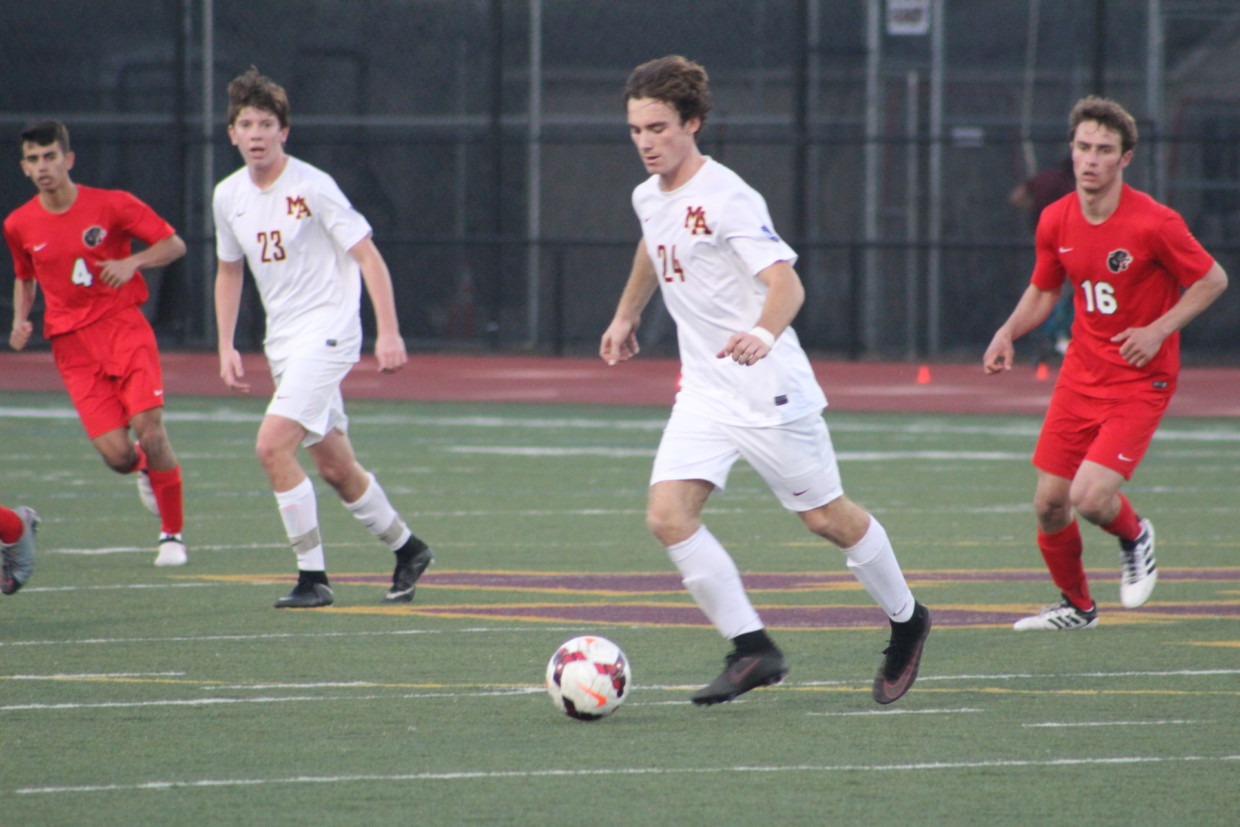 Bears show out in 3-0 drubbing of Burlingame on Senior Night
