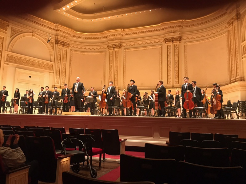 Menlo-Atherton Orchestra leaves Carnegie Hall on a High “Note”