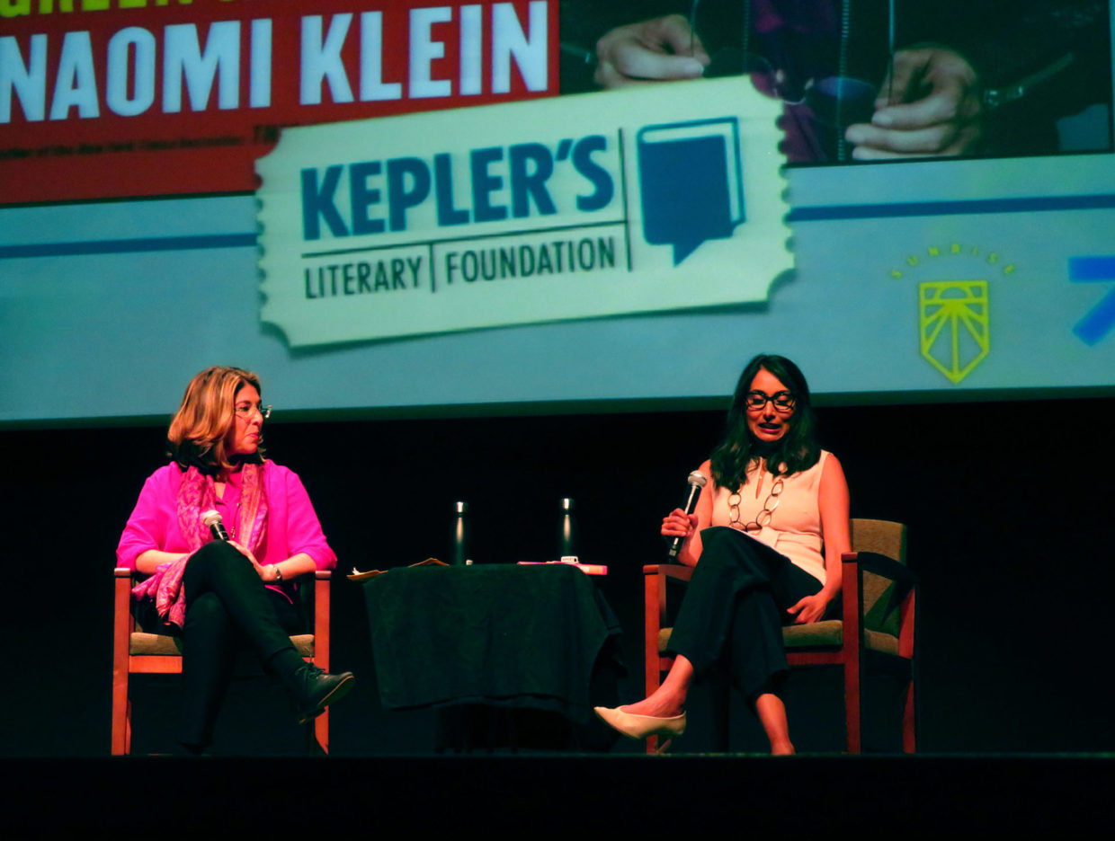 Author Naomi Klein Encourages Student Activism in Local Climate Talk