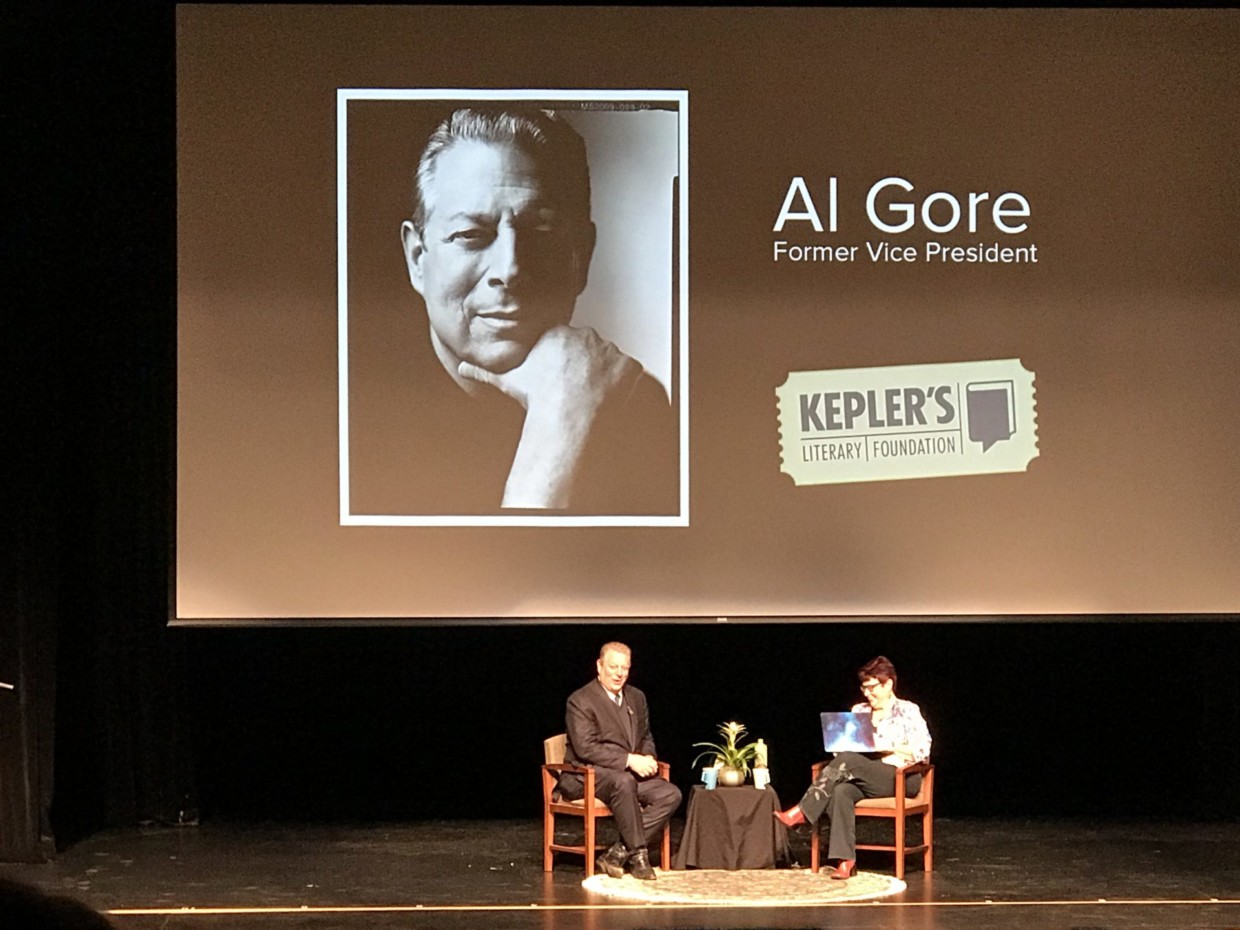 Al Gore talks climate change and legitimate hope at Aragon