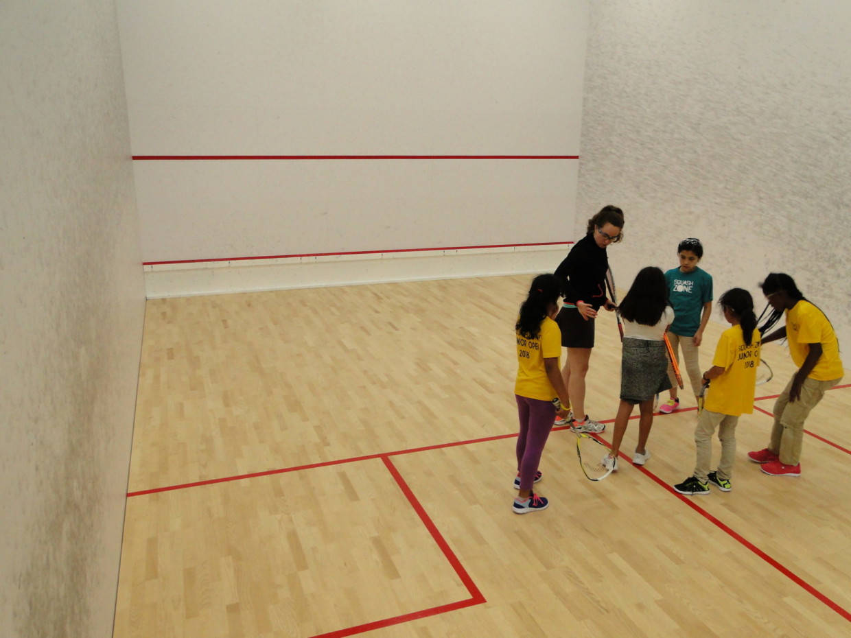 "Squash on Track" is on Track to Make a Difference MA Chronicle