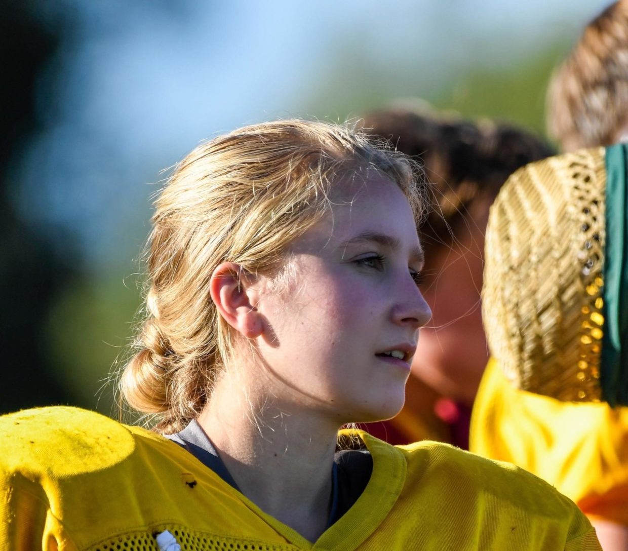From Sideline To Field: Laila Thompson-Wainer As The Only Girl On Varsity Football