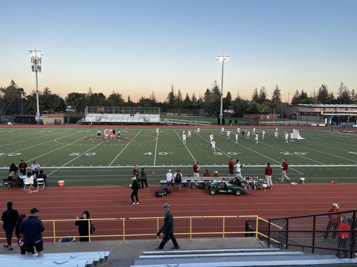 Boys Lacrosse Routs the Burlingame Panthers To Stay Undefeated