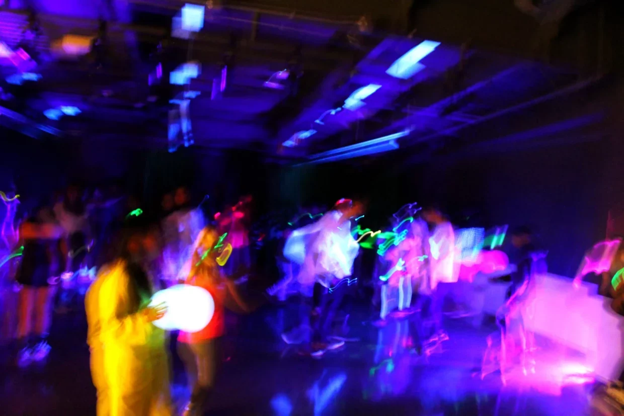 TIDE Students Glow and Go to First Homecoming Dance