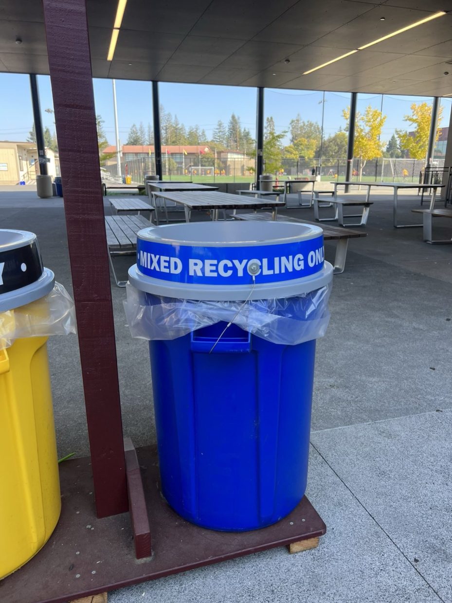 New Trash Cans on Campus MA Chronicle