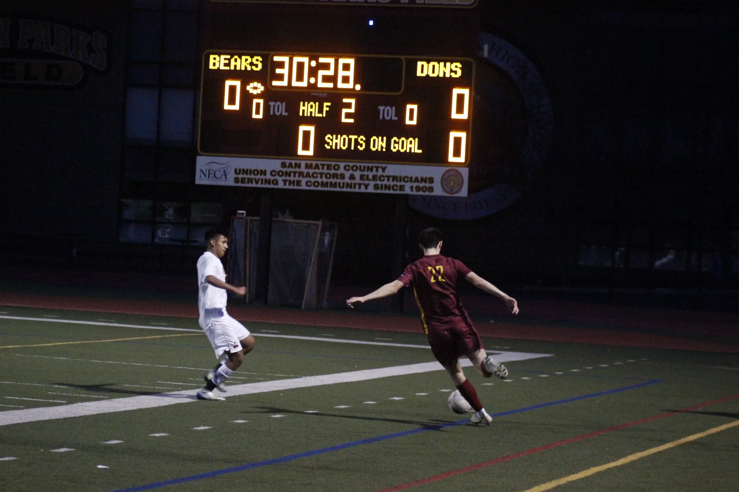 Boys Soccer Falls to Aragon in Tight Game