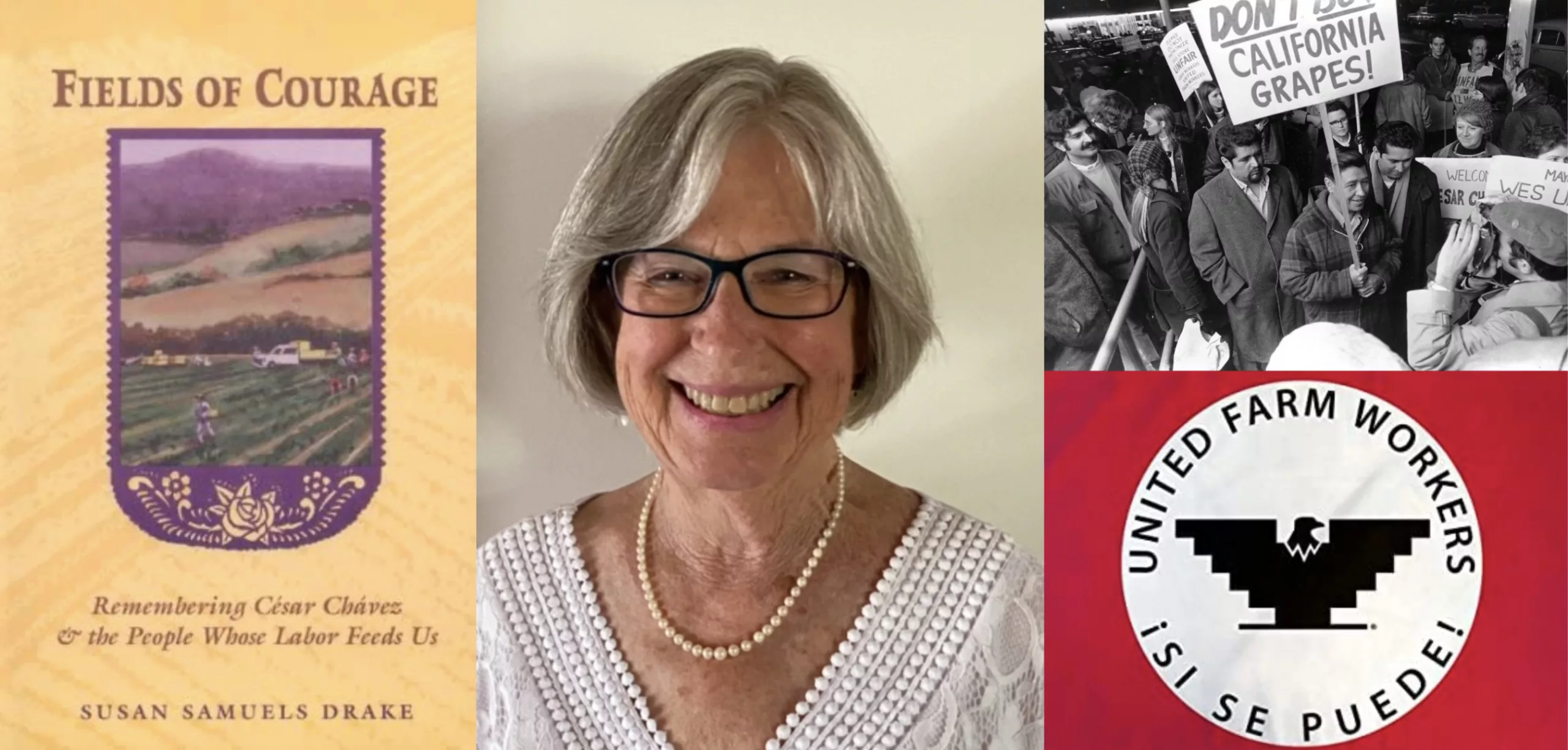 Author and Poet Susan Samuels Drake ‘56 Reflects on her Work with César Chávez
